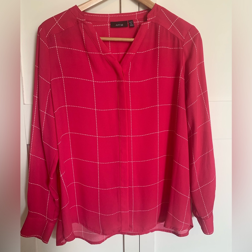 Beautiful, lightweight, chiffon blouse